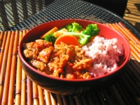 Spicy Chicken at Koriente Austin