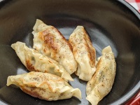 Pork Dumplings at Koriente Austin